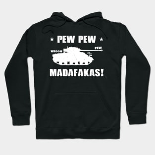 Pew Pew Madafakas British Battle Tank Hoodie